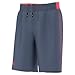 adidas Boys Barricade Shorts, Medium, Tech Ink Flash Red