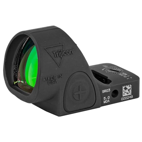 Trijicon SRO Sight Adjustable LED 5.0 MOA Red Dot, Black