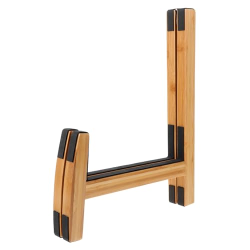 TOYANDONA Gitarrenständer Holzregal für Akustikgitarren Gitarrenhalter Gitarre steht für Akustikgitarren Bassständer hölzern Boden Halterung Aufhänger Geigenständer