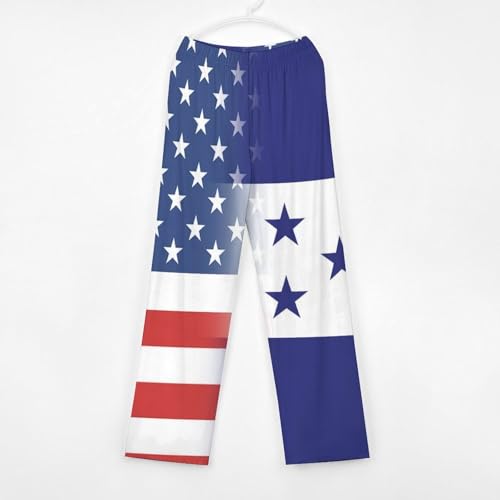 American And Honduras Map FlagChildren's Casual Pajamas120CM2