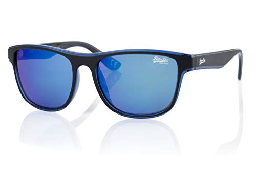 Lunettes de soleil Superdry Rockstep 112 bleu au design moderne et monture légère