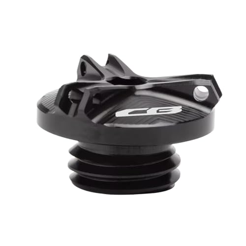 CB650R CB400 CB500X F CB300R CB190R CB650F CB1000R バイクオイルフィラーキャッププラグカバーに対応(Black)