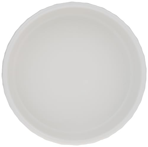 TRIXIE Futterstation aus Keramik, 0,9 l/Ø 16 cm, Weiß für Hund