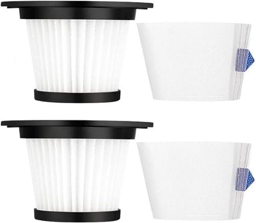 YUETTYY Filtres de rechange pour aspirateur sans fil H.Koenig UP600/H.Koenig UP810 2/4 pièces (2)