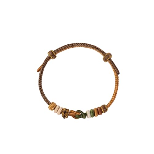 Lucky Bracelet For Women Handmade Tibetan Qiankun Bagua bracelet Red String Bracelet For Good Luck and Protection Hand Braided Rope Thread