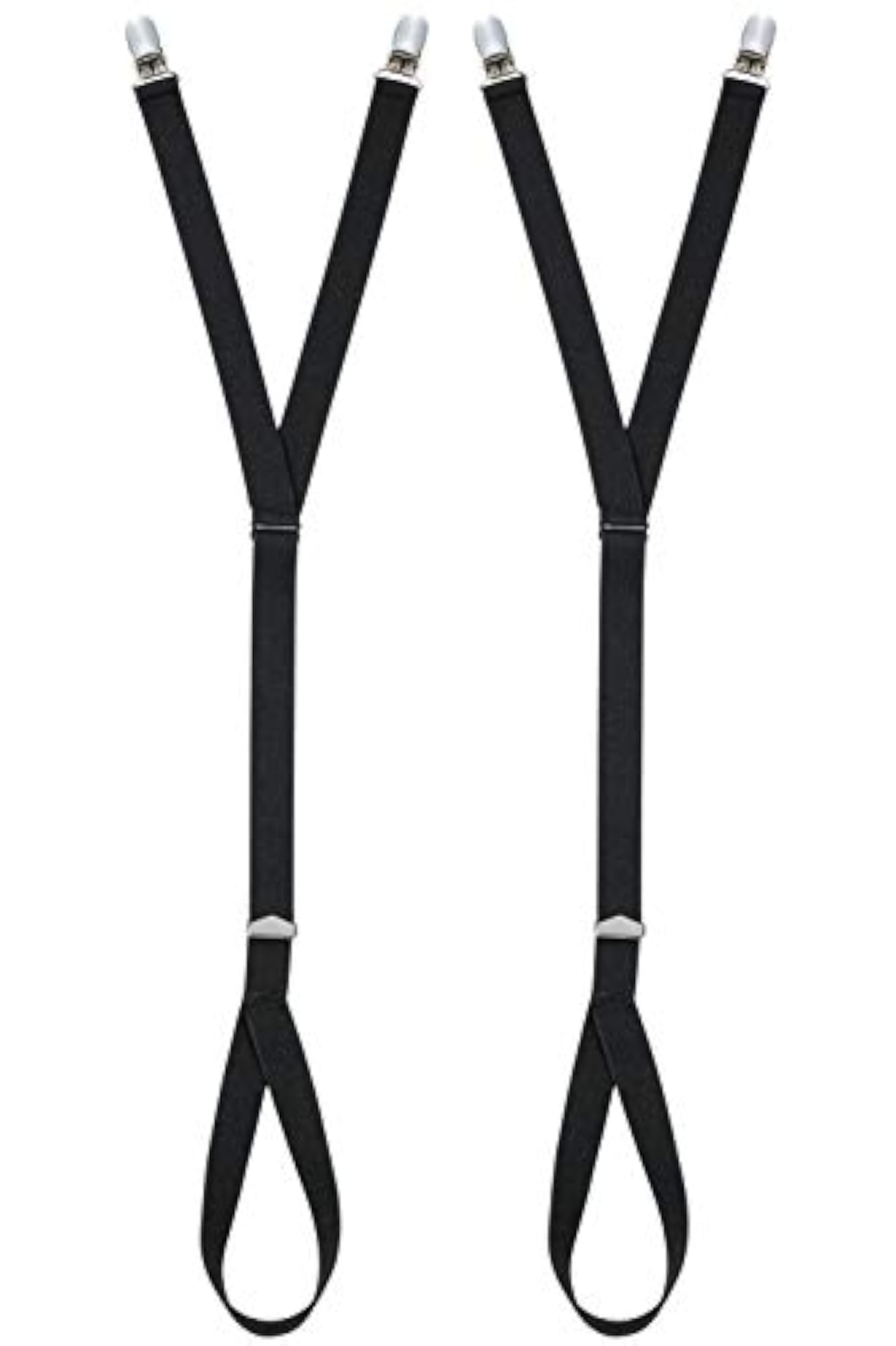 Hold'Em Premium Shirt Stays with Metal Pin Clip