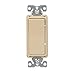 EATON 7504V-BOX 7500 Decorative Standard Rocker Switch, 120/277 Vac, 15 A, 4 Position