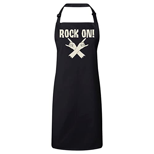 Tablier cuisine Rock On le cadeau parfait pour un cuisinier fan de musique