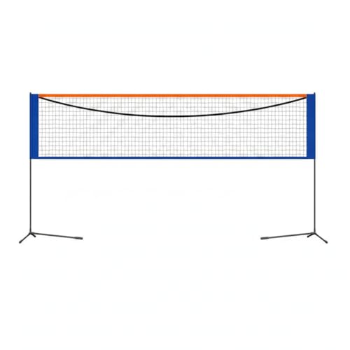Filet badminton réglable hauteur ajustable kit pliable extérieur 4.1m 5.1m
