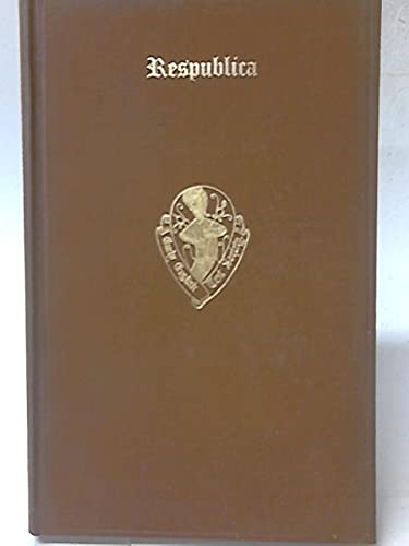 Respublica: An Interlude for Christmas 1553