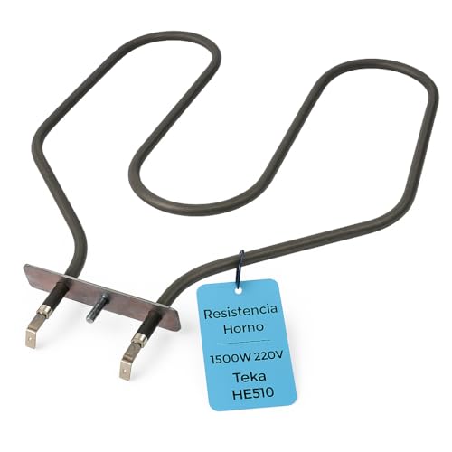 RECAMBIOS DREYMA Resistencia Solera Horno 1500W 220V Compatible con Teka Balay Bosch Medidas...