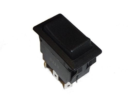 Polarity Reverse DC Motor Control Rocker Switch (Momentary - 30 Amp)