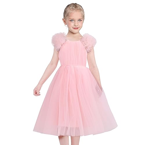 Sunny Fashion Girls Dress Glitter Sequin Wedding Bridesmaid Pageant Size 4-142
