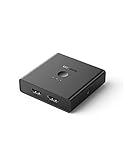 4K 60Hz hohe Auflösung: Diese Umschaltbox mit leistungsstarken Chips unterstützt hohe Auflösungen bis zu 4K@60Hz(Ultra HD), HDTV 4K (3D), 2560x1440@60Hz und 1920x1080@120Hz und bietet Ihnen in Zusammenanwendung mit HDMI-2.0-Kabel gestochen scharfes TV-Vergnügen.