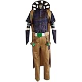 Julius Caesar Zeppeli Gyro Shirt Pants Hat Belt Outfits Halloween Carnival Party Cosplay (Female XXL)