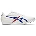 ASICS Unisex Hyper MD 7 Track & Field Shoes, 13, WHITE/CLASSIC RED