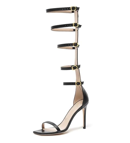 Bottes d'été hautes : finis les pieds compressés grâce aux lanières ajustables Xy67018