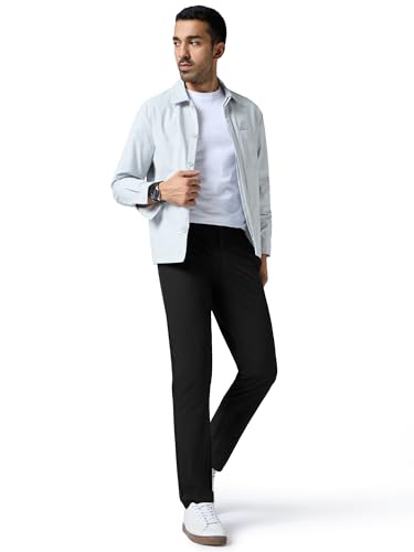 Image of XYXX Men Soft Stretch All Day Quick Dry Slim Fit Casual Pants