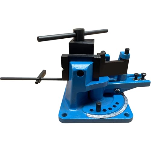 VEVOR Dobladora manual universal de 120 grados, alta capacidad de flexión y palanca de plegado extraíble