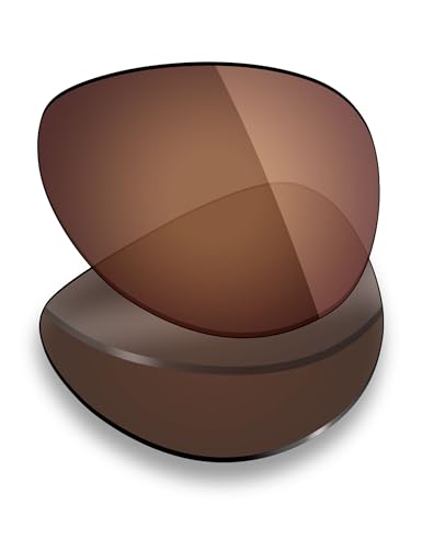 Mryok Lentes de repuesto compatibles con Ray-Ban RB3386, 63 mm, Polarizados, marrón bronce, única talla