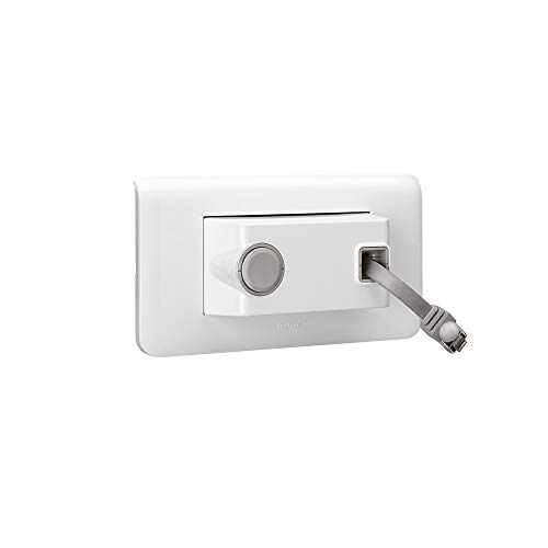 Câble réseau RJ45 C6 FTP MO-BASE ENRR 4M BL catégorie 6 blindé blanc
