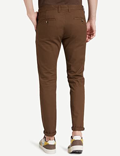 Image of Amazon Brand - Symbol Men's Casual Regular Fit Cotton Pants | Chinos | Trousers