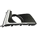 For Subaru Crosstrek Fog Light Cover 2016 2017 Passenger Side | Textured Black | w/Chrome Trim | DOT/SAE Compliance | SU1039112 | 57731FJ420