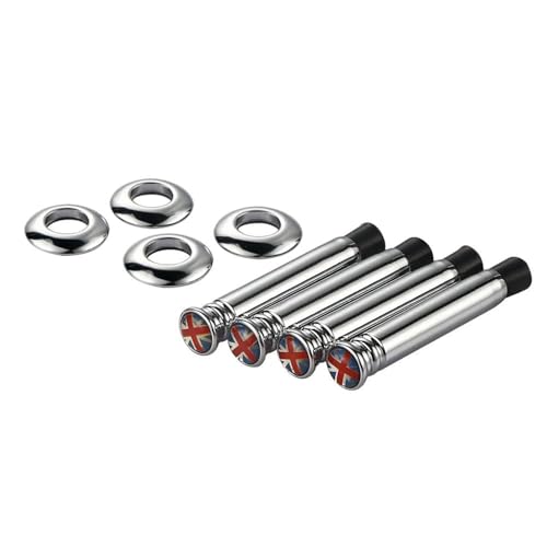 Compatible With Mini For Cooper S For For Clubman For Countryman For R55 R56 R57 R58 R59 R60 R61 F56 4 個車のドアロックノブ 車用ドアピンロックノブ