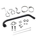 212 Long Exhaust Pipe Fit for Predator 212 exhaust 224cc 196cc Mini Bike exhaust for Coleman CT200U-EX parts CT200U BT200X for Baja Warrior MB200 Axis M200 GX200 6.5hp Clone Engine KT196 Go Kart Parts