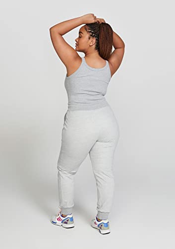 Calça Feminina Em Moletom Peluciado Jogger