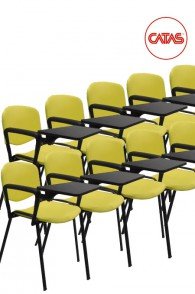 Kit 10 sedute attesa in polipropilene con