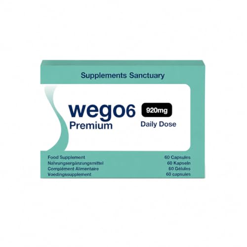 WEGO6 Premium Nahrungsergänzungsmittel Kapseln 60 Kapseln