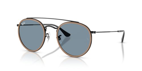Image of Ray-Ban RB3647N Double Bridge Round Sunglasses