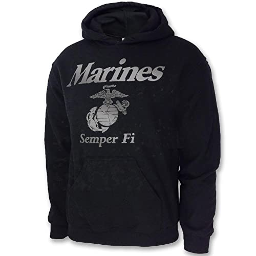 Armed Forces Gear United States Marines Reflective EGA Hood (black)