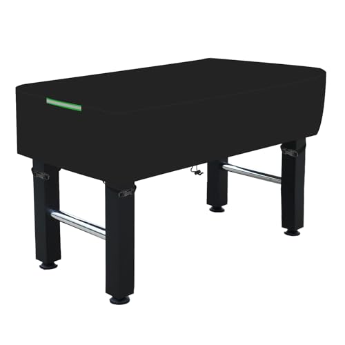Foosball Dust Cover 600D Heavy Duty Protection Cover for Foosball Table and Patio Party Game Table-for Indoor and Outdoor Waterproof Dustproof Black (160 * 115 * 50CM)