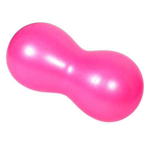Totority Bola De Fitness De Maní Pelota De Ejercicios para Pelota De Entrenamiento Sensorial Pelota De para Pelota De Gimnasia Rosa De Polivinilo