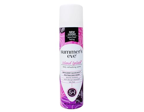 Summer's Eve Feminine Deodorant Spray Island Splash 2 oz (Pack of 7)