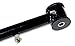 Spohn TB-604B Adjustable Tubular Rear Upper Control Arms with Polyurethane Bushings fits 2002-2009 GM Trailblazer, Envoy, SSR, Bravada (Black)