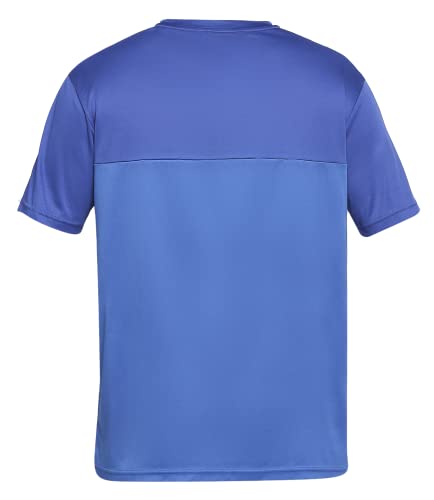 Image of playR x MI Fan Tee 5 - Kid's Half Sleeve Regular Fit Sports T-Shirt, Durable, Comfortable Sportswear for Match, Training & Casual Wear Stylish MI Tee for All Seasons