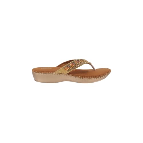 Image of Mochi Women Ethnic & Comfort Slip-on Sandal