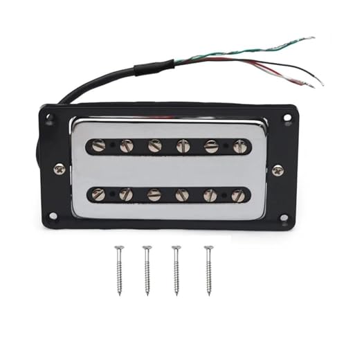 Micro guitare électrique en laiton et finition noire de haute précision
