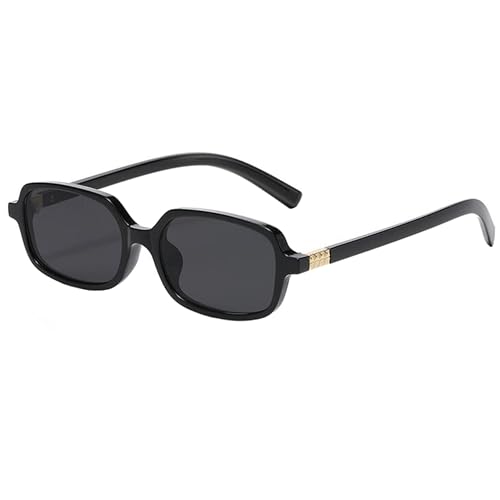 Image of Retro Rectangular Sunglasses for Women Men 90s Trendy Square Sun Glasses Small Vintage Sunnies