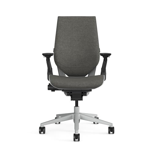 Image of Steelcase Gesture Office Chair - Ergonomic Work Chair with LiveBack Technology - 360 Degree Rotating Arms | 12-Year Warranty