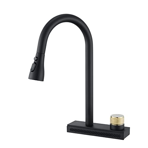Robinet cascade Raindance en acier inoxydable pour évier de cuisine chic