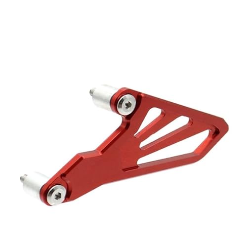 Cubierta de Protección de Piñón de Aluminio Rojo para Moto Honda CR250R 02-07 5