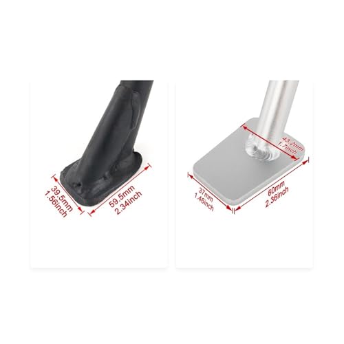Béquille pour moto DR650 en aluminium pour le camping et le voyage