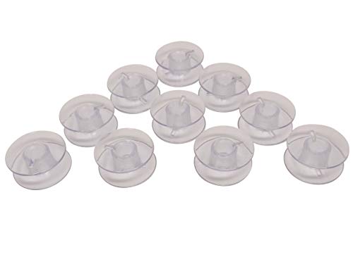 Janome Nähmaschine Spulen 10 Stück - Original Kunststoff Spulen