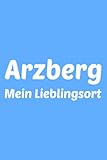 Notizbuch Arzberg: Liniertes Notizheft Für Arzberger
