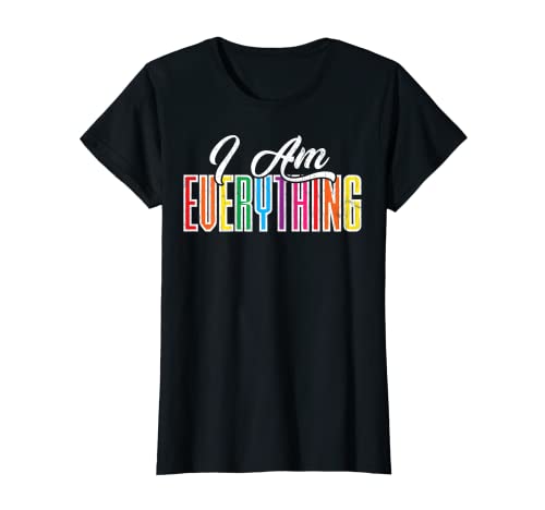 Mujer Soy Todo Divertido LGBTQ Lesbianas Orgullo Mes Gráfico Camiseta