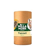 GESUNDE ZÄHNE: Der für die Herstellung unseres Tunnels verwendete Pappkarton entspricht höchsten Qualitätsansprüchen. Ihre Ratten, Mäuse und Hamster können nicht nur damit spielen und sich darin bewegen, sondern auch an ihm nagen und so ihre Zähne abschleifen.